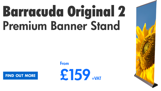 Barracuda Banner Stand